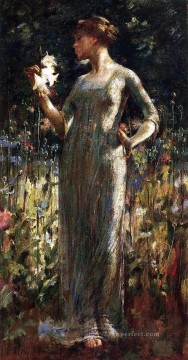 Theodore Robinson Painting - A Kings Daughter Theodore Robinson